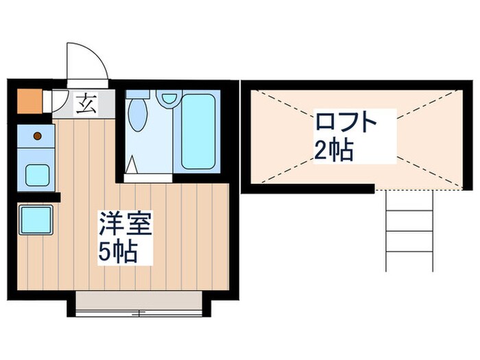 クリエイト国分寺の物件間取画像