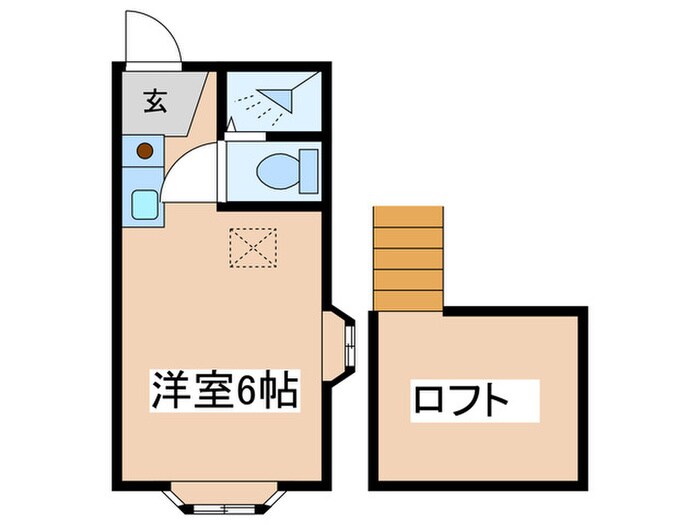 ハイツリ－向ヶ丘の物件間取画像