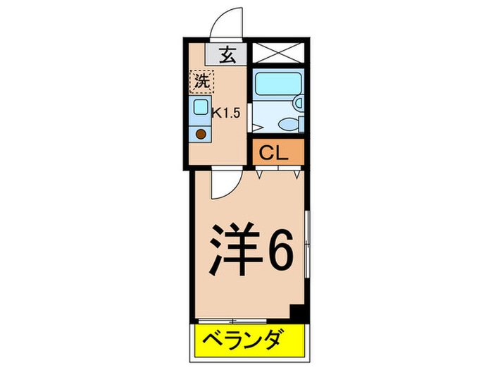 ルラシオン三宿の物件間取画像