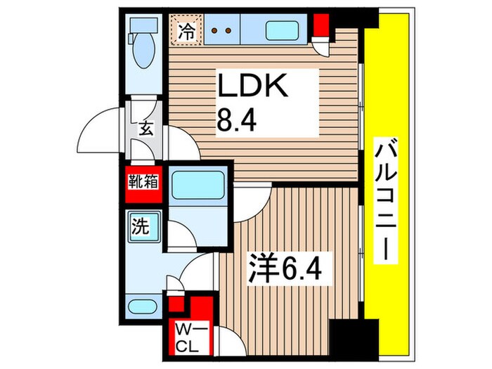 パークアクシス東陽町・親水公園の物件間取画像