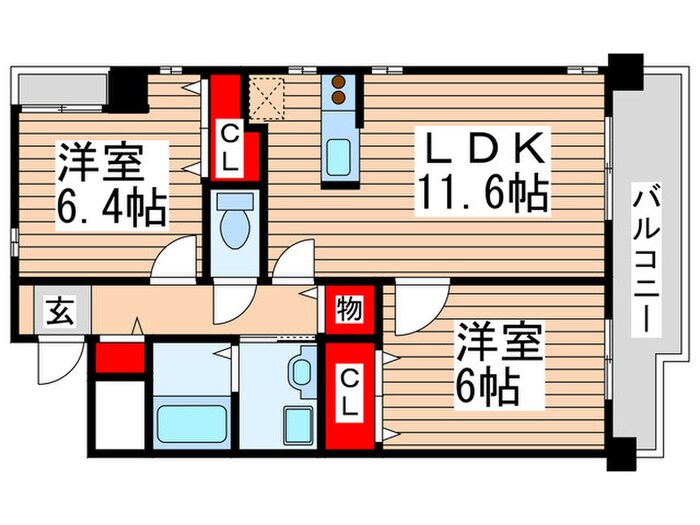 Green Hill Residenceの物件間取画像