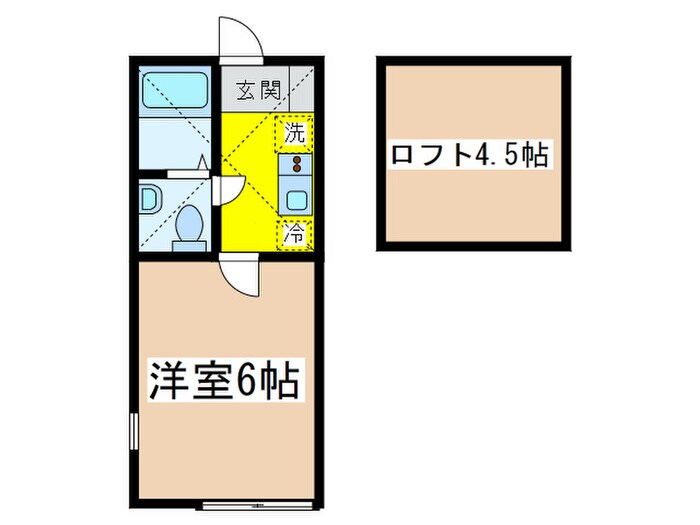 アザーレ調布の物件間取画像