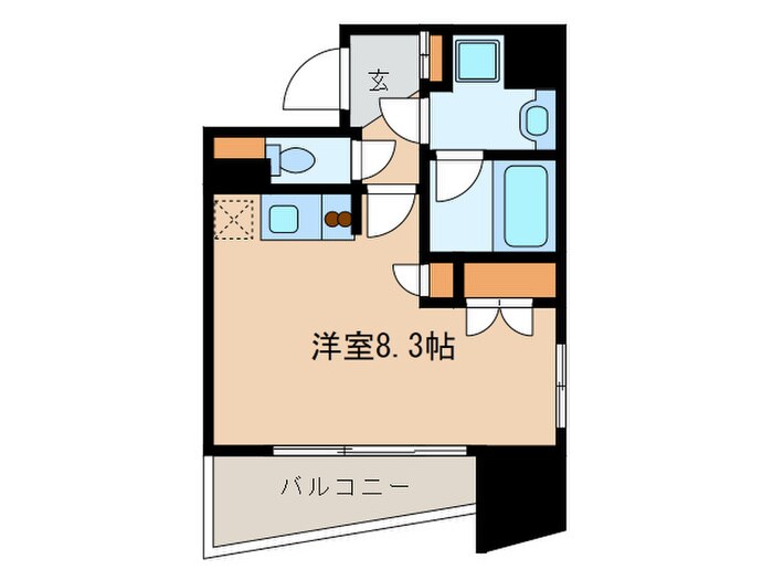 ＫＤＸレジデンス神楽坂の物件間取画像