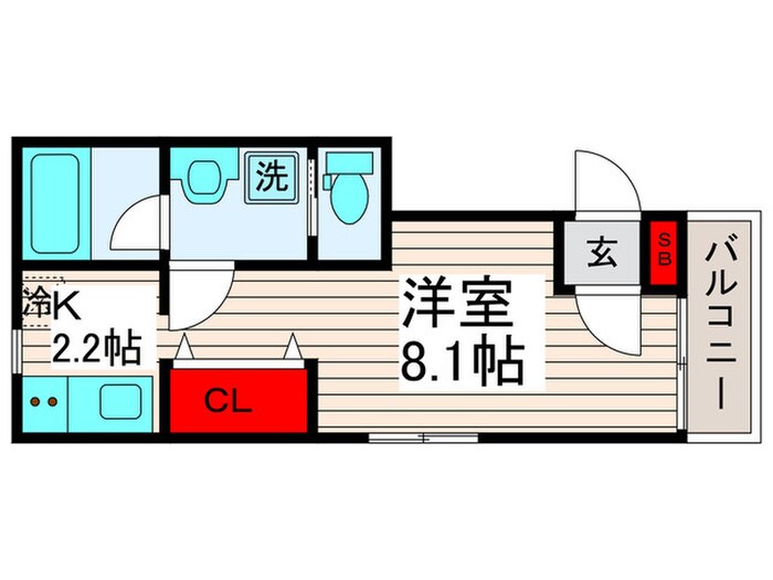 Ｍｅｒｖｅｉｌｌｅｕｘの物件間取画像