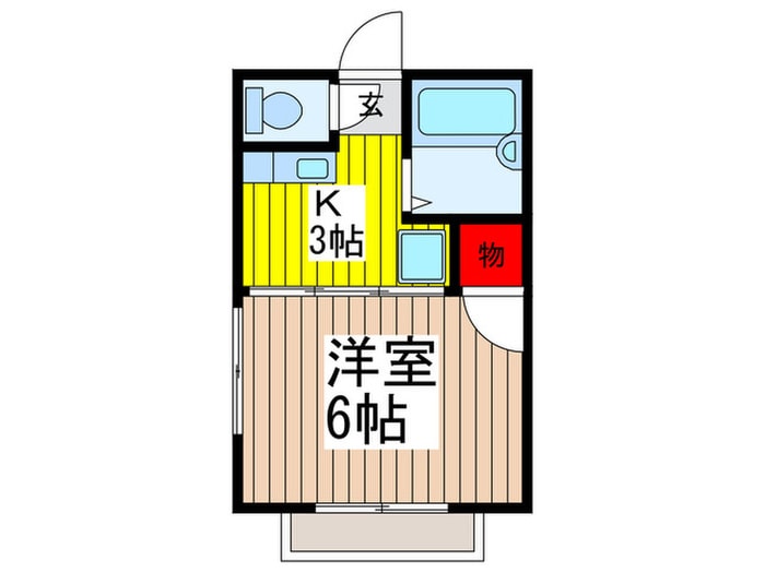 物件間取画像