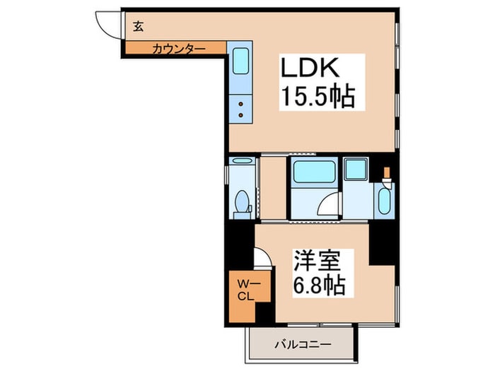 プライムメゾン日本橋馬喰町の物件間取画像