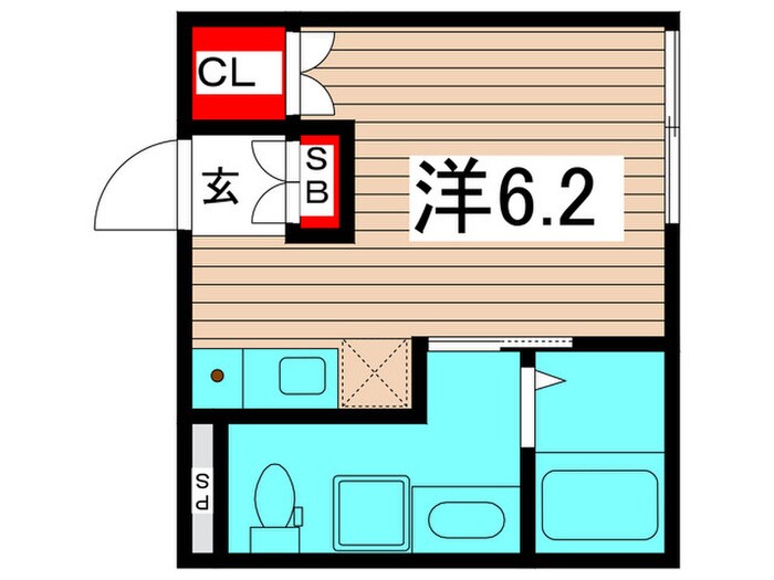ＣＯＣＯ新小岩の物件間取画像