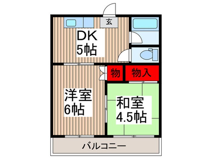 物件間取画像