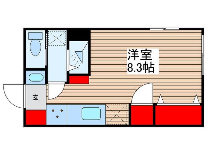 門仲レーベルの物件間取画像