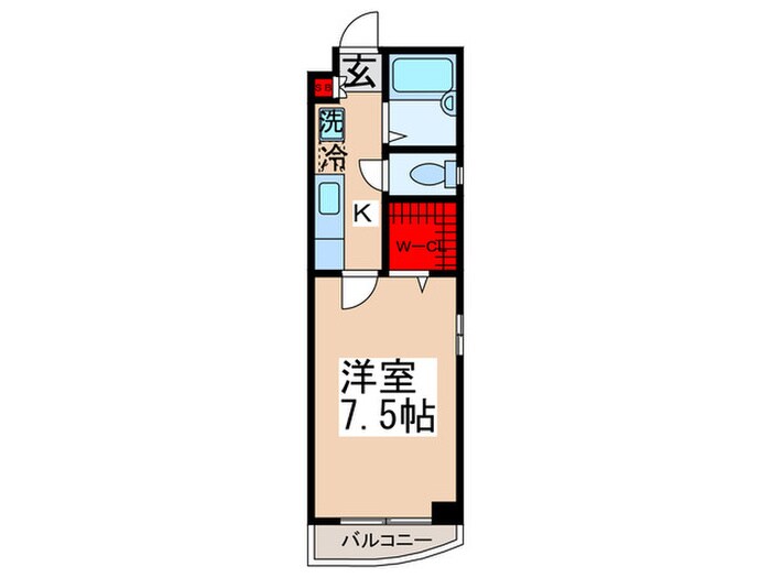 ドエル高円寺の物件間取画像
