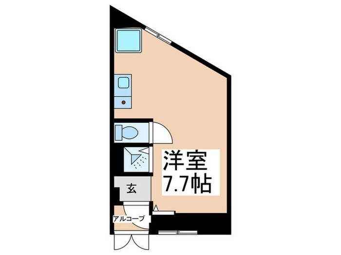 ﾗｲｵﾝｽﾞﾏﾝｼｮﾝ青葉台第５(109）の物件間取画像