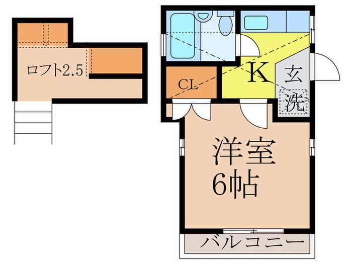 物件間取画像
