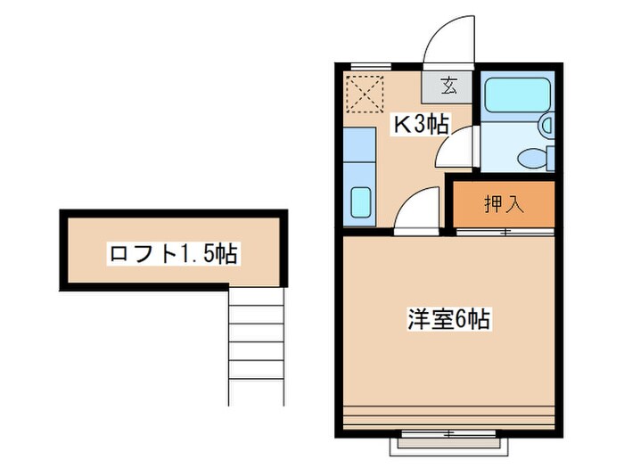 ファ－ストコ－トの物件間取画像