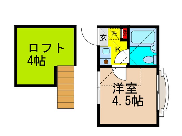 物件間取画像