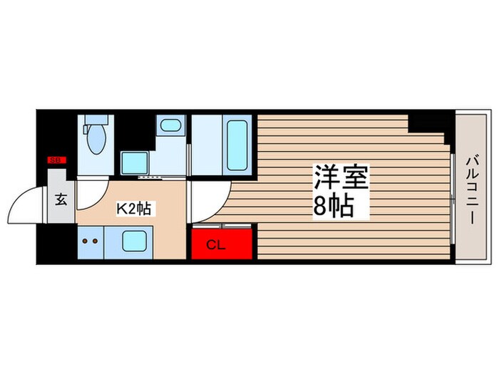 ガーネットロワの物件間取画像