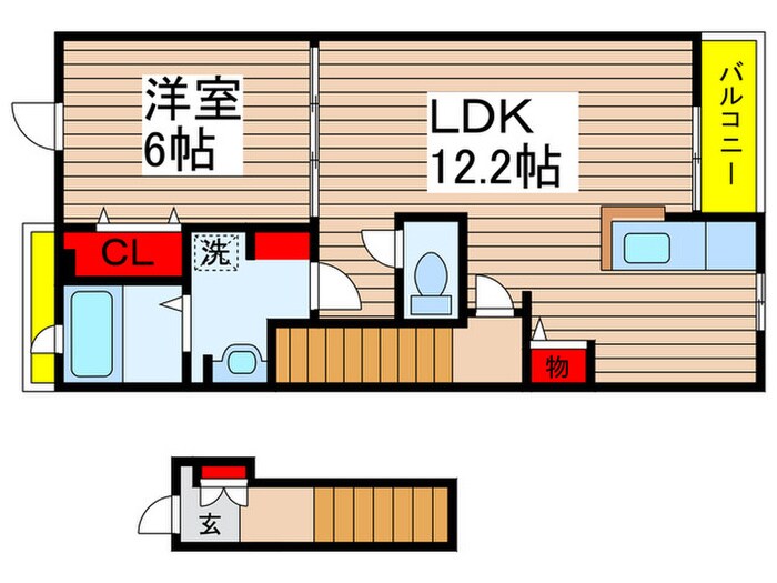 アークヒルズＬの物件間取画像