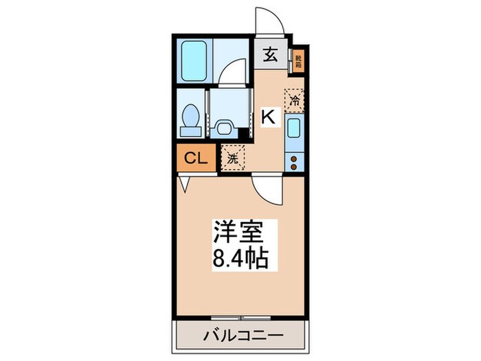 コンフォ－ト植村の物件間取画像