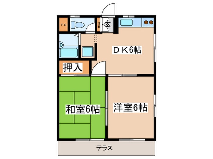 ファミ－ル小川の物件間取画像