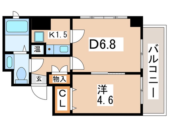 東池袋デュ－プレックスリズの物件間取画像