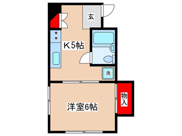 ＤＥＮ東長崎の物件間取画像