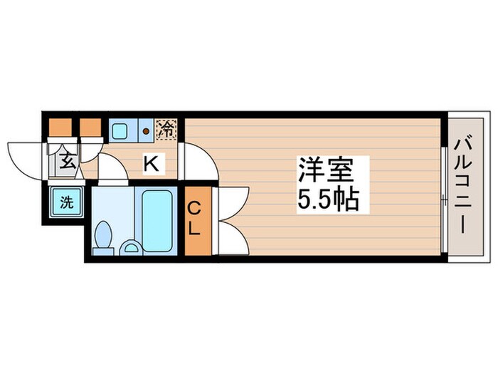 プレイアデ荻窪の物件間取画像