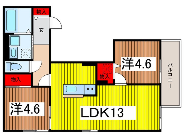 ＡＬＶＡの物件間取画像