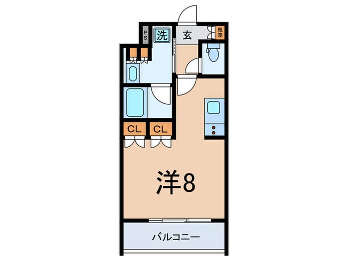 カスタリア大塚Ⅱの物件間取画像