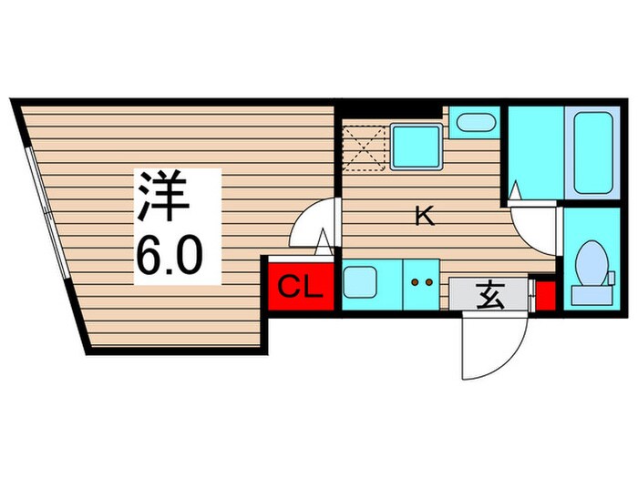 6th Av.Residence AYASEの物件間取画像