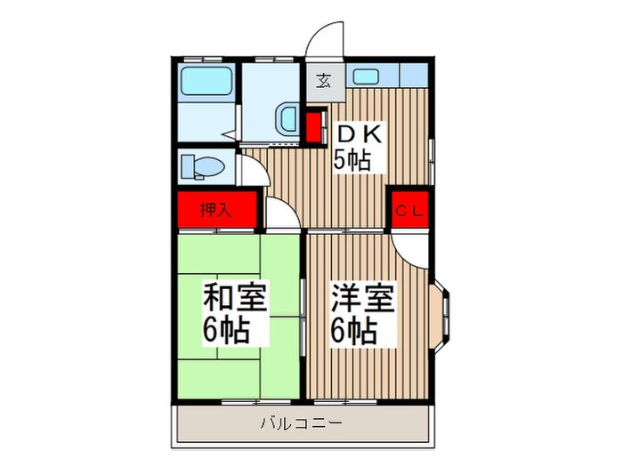 物件間取画像