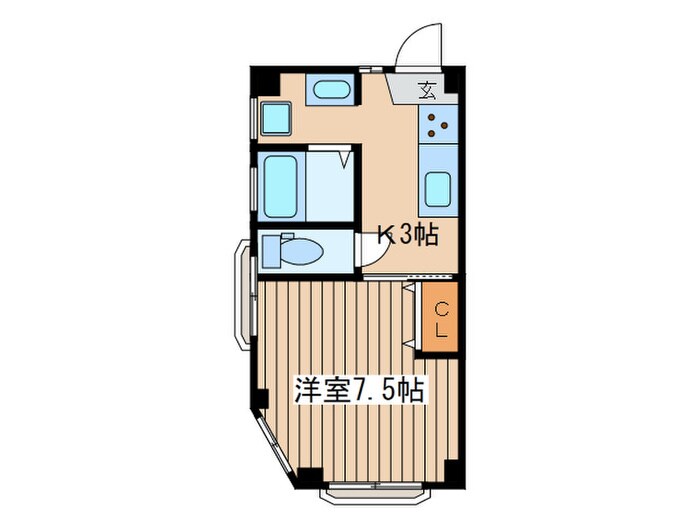 武蔵野ハイツの物件間取画像