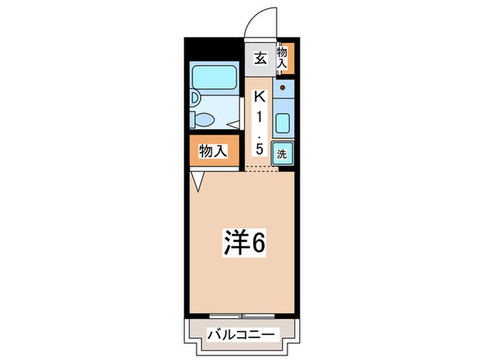 コーポ甘利の物件間取画像