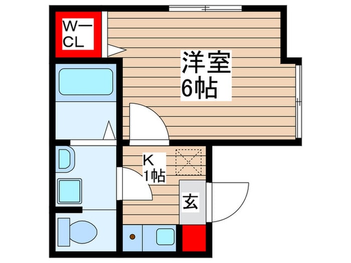 仮）江戸川区平井ｱﾊﾟｰﾄ1期1号棟の物件間取画像