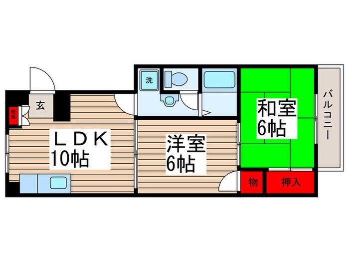 第３ハイツカトレアの物件間取画像