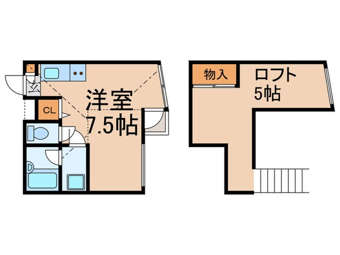 若宮緑館の物件間取画像