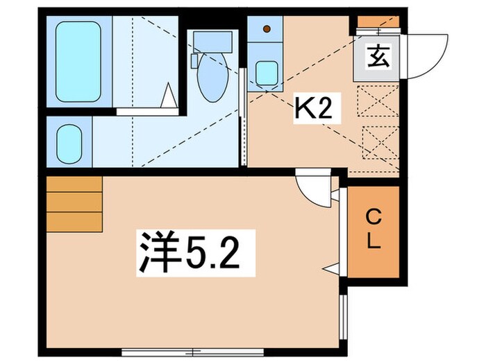 ブラウニーの物件間取画像