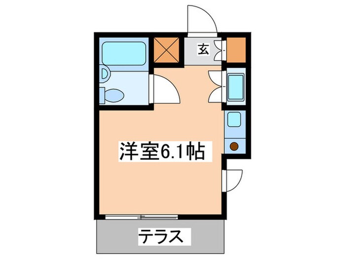 クレール野口の物件間取画像