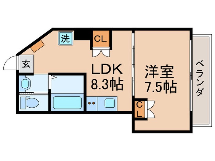 グラン新小岩（２０２）の物件間取画像