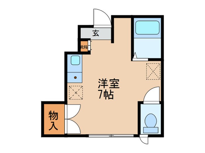 テラス新柴又の物件間取画像