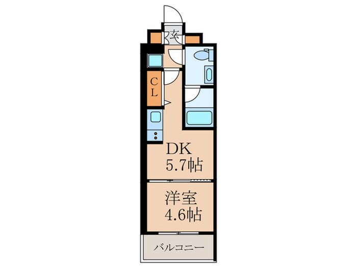 仮)中野区上鷺宮2丁目ﾏﾝｼｮﾝ(216)の物件間取画像