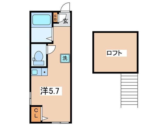 アクリート東白楽の物件間取画像