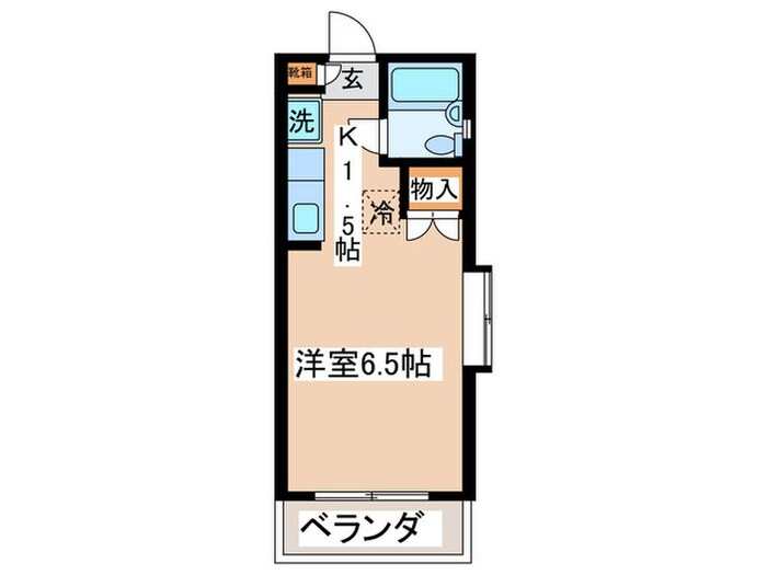 ヴィラ・カテリ－ナの物件間取画像