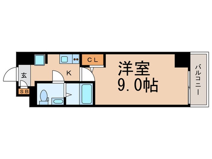 アルファコート常盤台２の物件間取画像