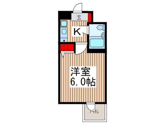 パルスクエア西川口の物件間取画像