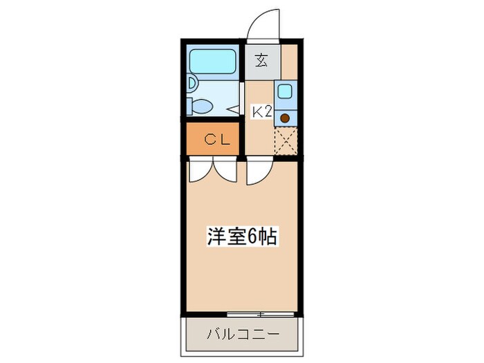 サンハイツの物件間取画像