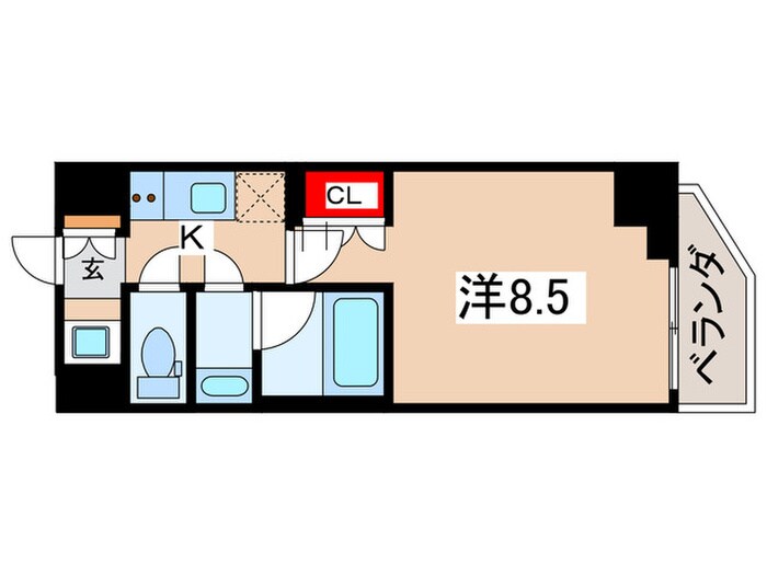 ウィルテラス森下四丁目の物件間取画像