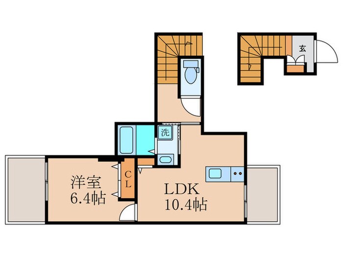 グリーングレイスの物件間取画像