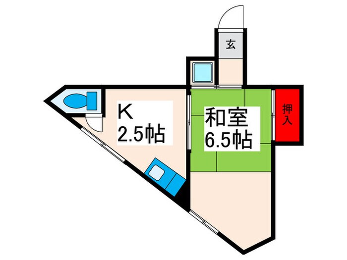 堀荘の物件間取画像