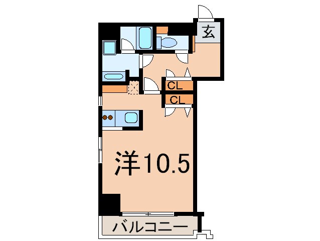 芝公園アパ－トメントの物件間取画像