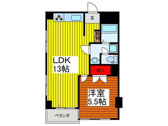 ダイアピア(604)の物件間取画像