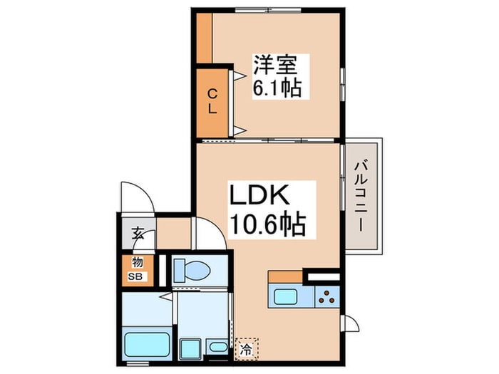 Ｔ－ハウスｎｋの物件間取画像